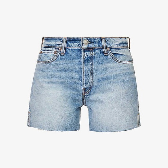rag & bone Vintage Cut Off High Rise Shorts in Light Blue Wash - Size 26 - Picture 10 of 10